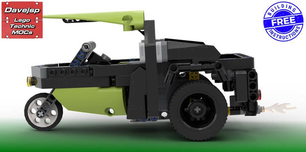 Lego Technic 42103 Racing Tuc-Tuc MOC - FREE Building Instructions