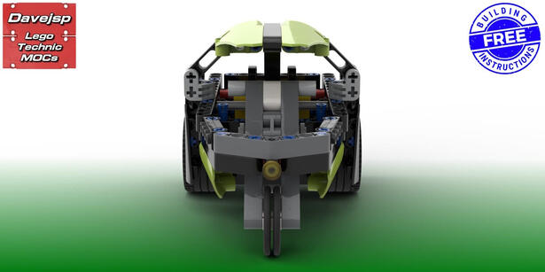 Lego Technic 42103 Racing Tuc-Tuc MOC - FREE Building Instructions
