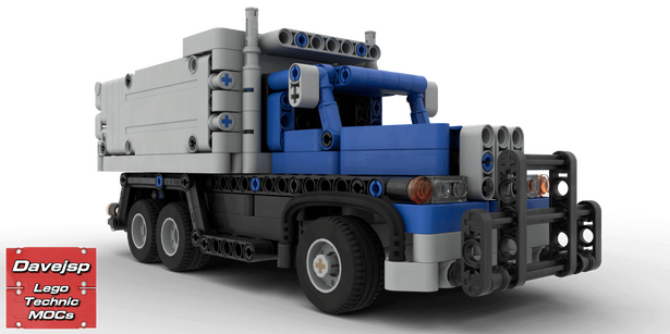 Lego Technic RC Small Dump Truck MOC - FREE Building Instructions