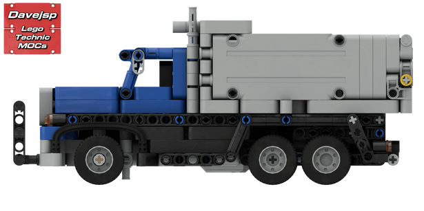 Lego Technic RC Small Dump Truck MOC - FREE Building Instructions