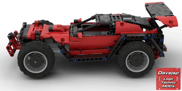 Lego Technic RC Off-Road Racer MOC - Premium Building Instructions