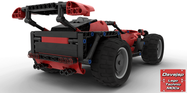 Lego Technic RC Off-Road Racer MOC - Premium Building Instructions