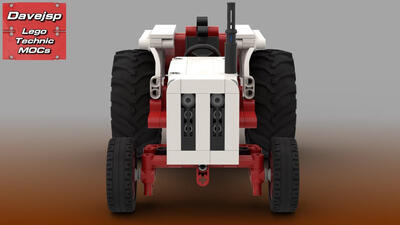 Lego Technic David Brown 885 Tractor MOC - Premium Building Instructions