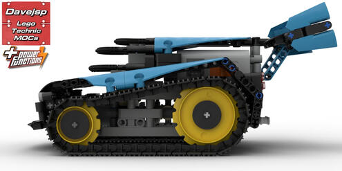 Lego Technic Subtractor Racer MOC - Premium Building Instructions