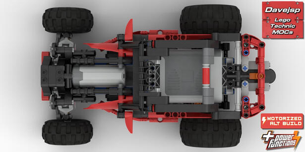 Lego Technic 8048 RC Roadster MOC - Premium Building Instructions