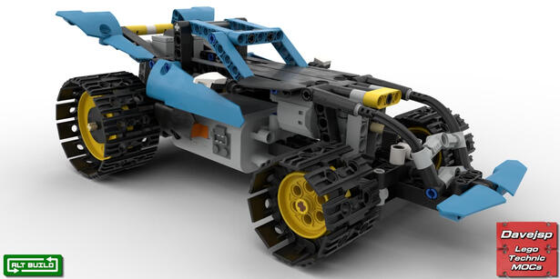 Lego Technic 42095 Racing Buggy MOC - Premium Building Instructions