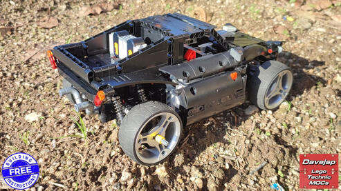 Lego Technic RC Double Buggy SUV MOC - FREE Building Instructions