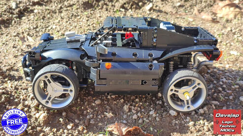 Lego Technic RC Double Buggy SUV MOC - FREE Building Instructions
