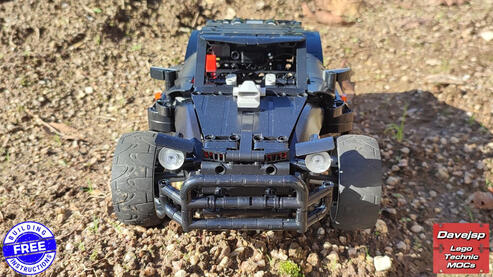 Lego Technic RC Double Buggy SUV MOC - FREE Building Instructions