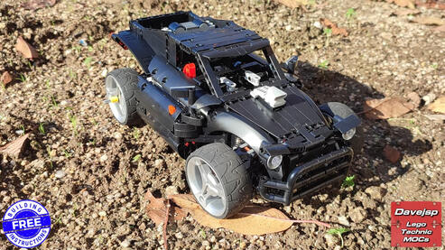 Lego Technic RC Double Buggy SUV MOC - FREE Building Instructions