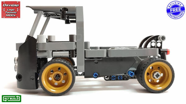 Lego Technic 42046 Racing Truck MOC - FREE Building Instructions