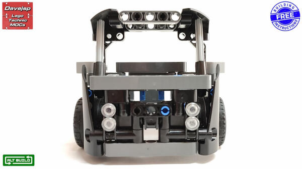 Lego Technic 42046 Racing Truck MOC - FREE Building Instructions