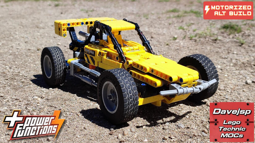 Lego Technic 42049 RC Rodine Runner MOC - Premium Building Instructions