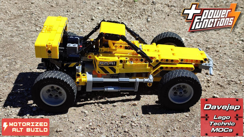 Lego Technic 42049 RC Rodine Runner MOC - Premium Building Instructions