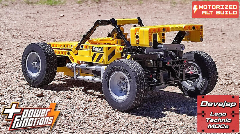 Lego Technic 42049 RC Rodine Runner MOC - Premium Building Instructions