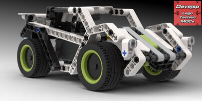 Lego Technic 42047 Sports Car MOC - FREE Building Instructions