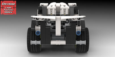Lego Technic 42047 Sports Car MOC - FREE Building Instructions
