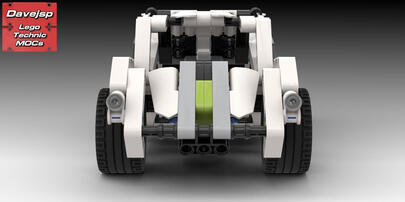 Lego Technic 42047 Sports Car MOC - FREE Building Instructions