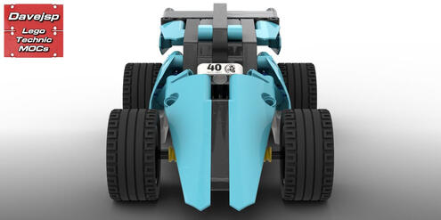 Lego Technic 42059 Formula Racer MOC - FREE Building Instructions