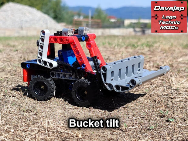 Lego Technic 42084 Bucket Loader MOC - FREE Building Instructions