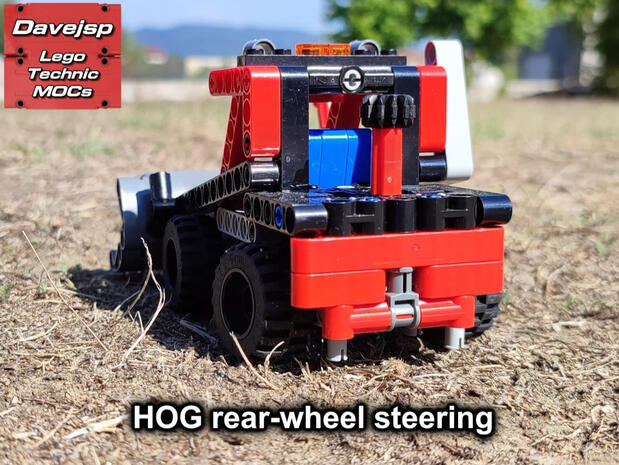 Lego Technic 42084 Bucket Loader MOC - FREE Building Instructions