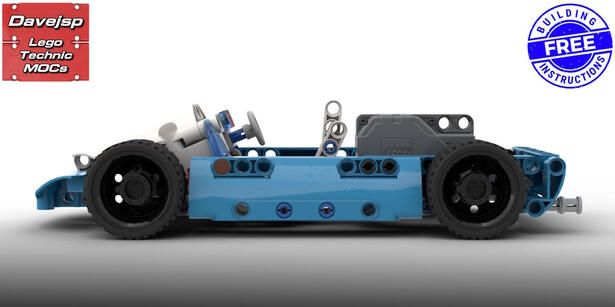 Lego Technic 42091 Go-Kart MOC - FREE Building Instructions