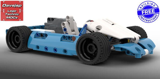 Lego Technic 42091 Go-Kart MOC - FREE Building Instructions