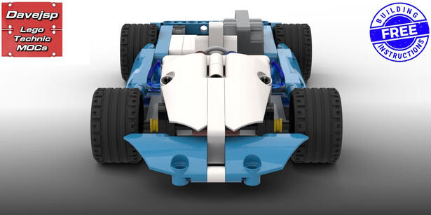 Lego Technic 42091 Go-Kart MOC - FREE Building Instructions