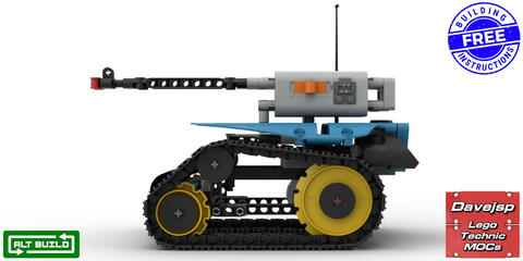 Lego Technic 42095 UGV MOC - FREE Building Instructions