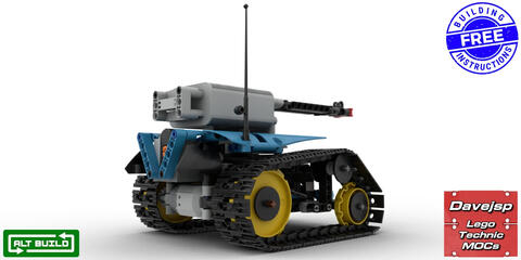 Lego Technic 42095 UGV MOC - FREE Building Instructions