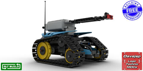 Lego Technic 42095 UGV MOC - FREE Building Instructions