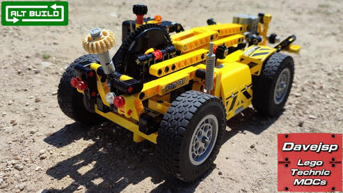 Lego Technic 42049 Telehandler MOC - Premium Building Instructions