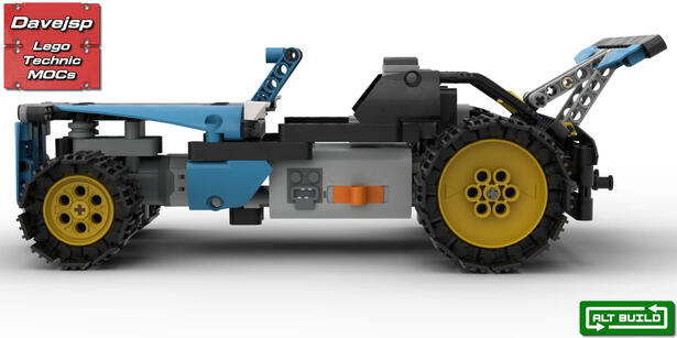 Lego Technic 42095 Roadster MOC - Premium Building Instructions