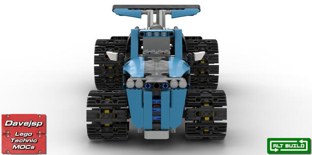 Lego Technic 42095 Roadster MOC - Premium Building Instructions