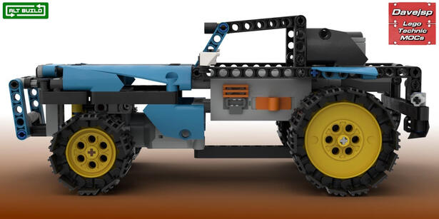 Lego Technic 42095 Baja Racer MOC - Premium Building Instructions