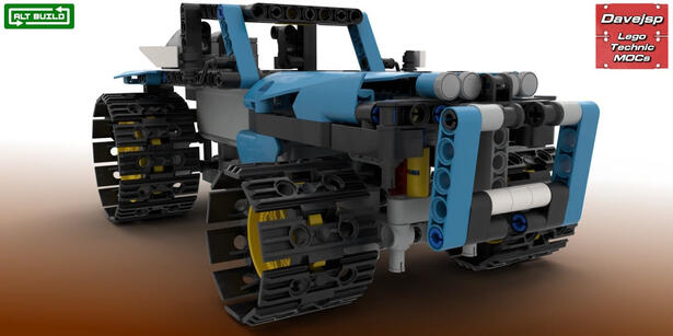 Lego Technic 42095 Baja Racer MOC - Premium Building Instructions