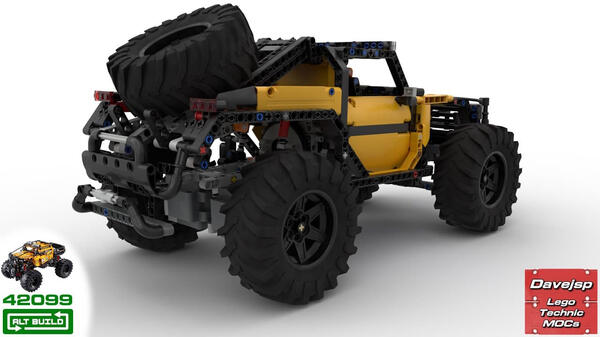 Lego Technic 42099 Terrain Explorer MOC - Premium Building Instructions