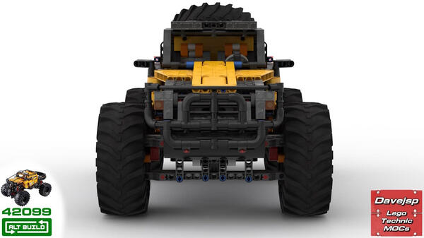 Lego Technic 42099 Terrain Explorer MOC - Premium Building Instructions