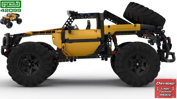 Lego Technic 42099 Terrain Explorer MOC - Premium Building Instructions
