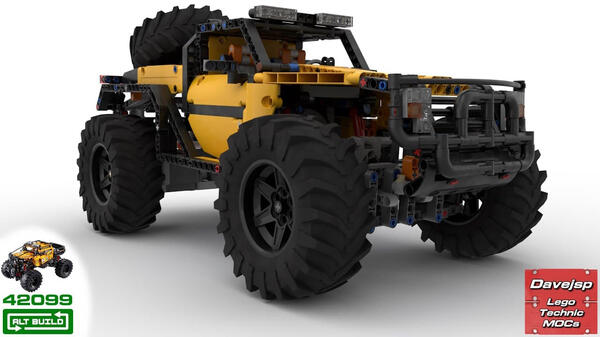 Lego Technic 42099 Terrain Explorer MOC - Premium Building Instructions