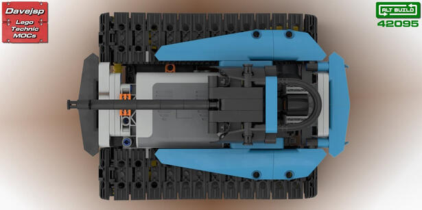 Lego Technic 42095 Battle Tank MOC - Premium Building Instructions