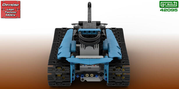 Lego Technic 42095 Battle Tank MOC - Premium Building Instructions