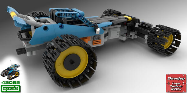 Lego Technic 42095 Formula Off-Roader MOC - Premium Building Instructions