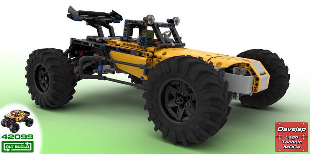 Lego Technic 42099 Sand Runner MOC - Premium Building Instructions
