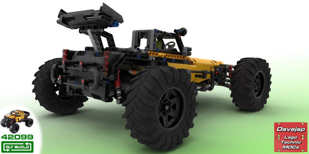 Lego Technic 42099 Sand Runner MOC - Premium Building Instructions