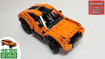 Lego Technic 42126 Zarooq sandRacer MOC - Premium Building Instructions