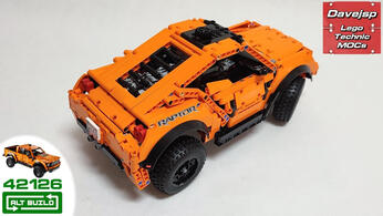 Lego Technic 42126 Zarooq sandRacer MOC - Premium Building Instructions