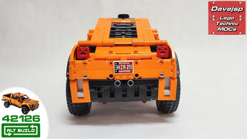 Lego Technic 42126 Zarooq sandRacer MOC - Premium Building Instructions