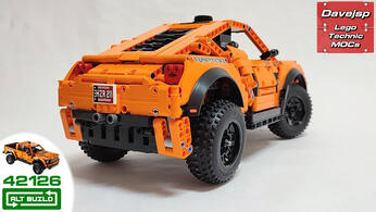 Lego Technic 42126 Zarooq sandRacer MOC - Premium Building Instructions