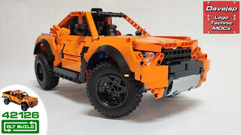 Lego Technic 42126 Zarooq sandRacer MOC - Premium Building Instructions
